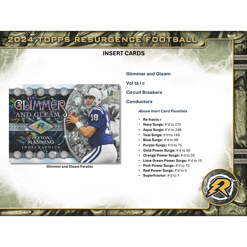 2024 Topps Resurgence Football Hobby Box
