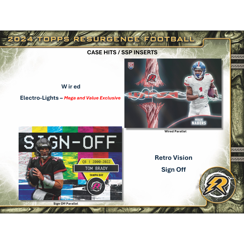 2024 Topps Resurgence Football Hobby Box