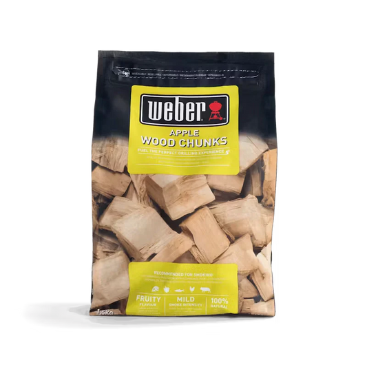 1.5kg Weber Apple Wood Chunks