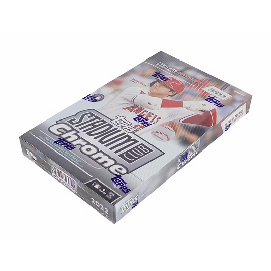 2022 Topps Stadium Club Chrome Baseball Hobby Box