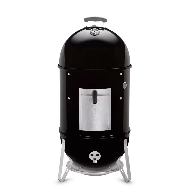 Weber Smokey Mountain 47cm BBQ Cooker Smoker with Cover