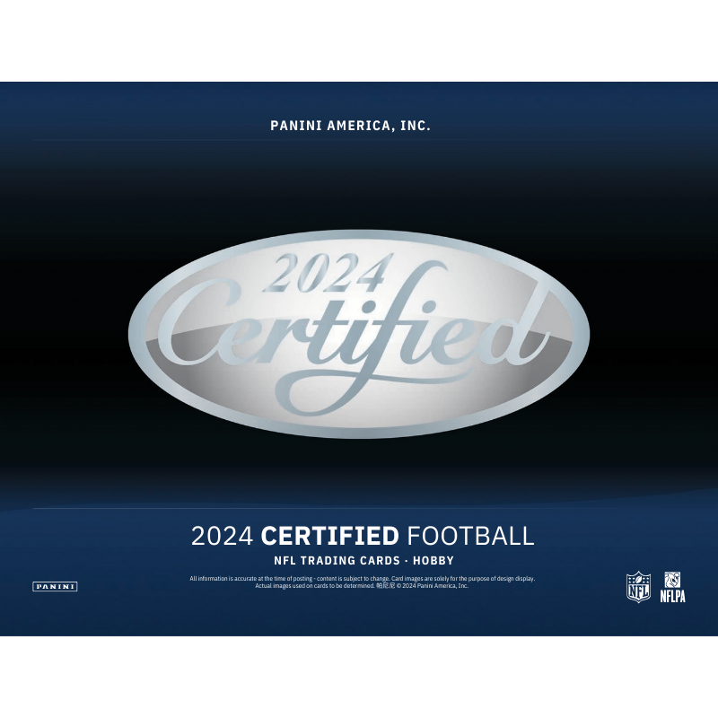 2024 Panini Certified Football Hobby 16 Box Case